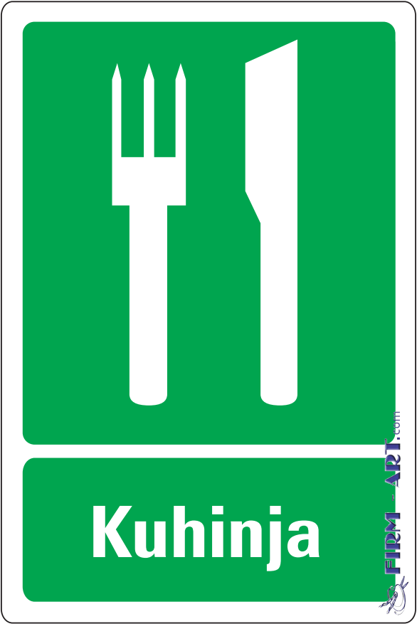 Znaci informacija - Kuhinja (Sito štampa firm-art.com) 